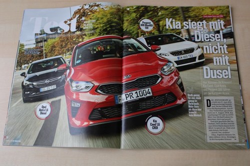 Auto bild 2018 - kia, ceed