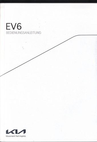Kia ev6 bedienungsanleitung - kia,