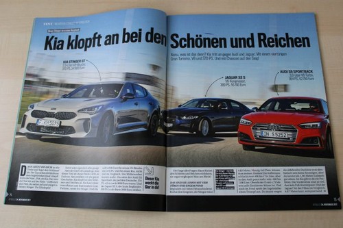 Auto bild 2017 kia - auto, stinger