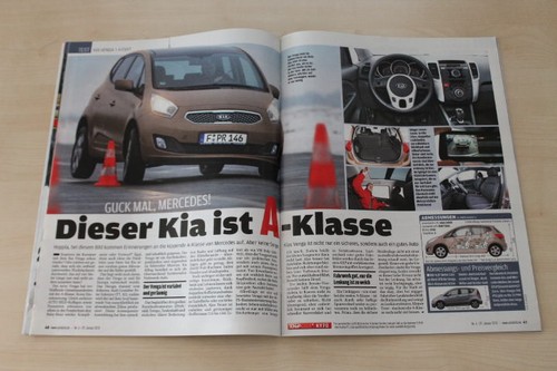 Auto bild 2010 kia venga - 04/2010,
