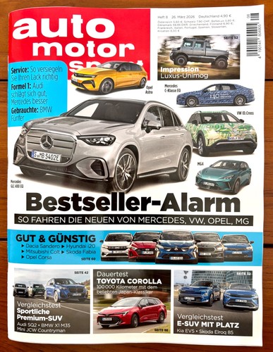 Auto motor und sport 2026 - motor, 8/2026